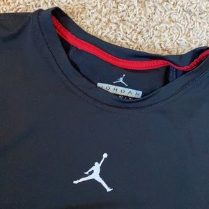 Nike Jordan Dri Fit Black T Shirt, Youth Medium